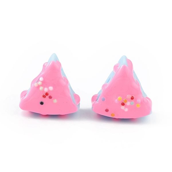 PandaHall Rubberized Style Acrylic Enamel Beads, Cheese, Pearl Pink, 20.5x22x13mm, Hole: 1mm Acrylic
PandaHall Rubberized Style Acrylic Enamel Beads, Cheese, Pearl Pink, 20.5x22x13mm, Hole: 1mm Acrylic
