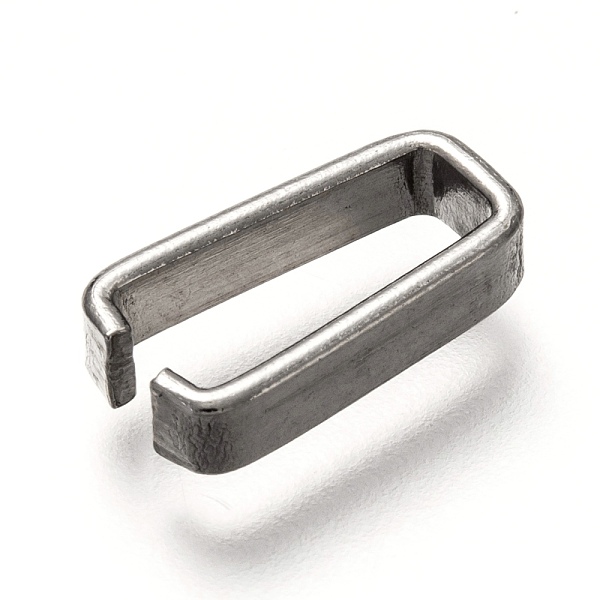 PandaHall 304 Stainless Steel Open Quick Link Connectors, Rectangle, Stainless Steel Color, 13x7x3mm, Inner Diameter: 11.5x4.5mm 304...
PandaHall 304 Stainless Steel Open Quick Link Connectors, Rectangle, Stainless Steel Color, 13x7x3mm, Inner Diameter: 11.5x4.5mm 304...