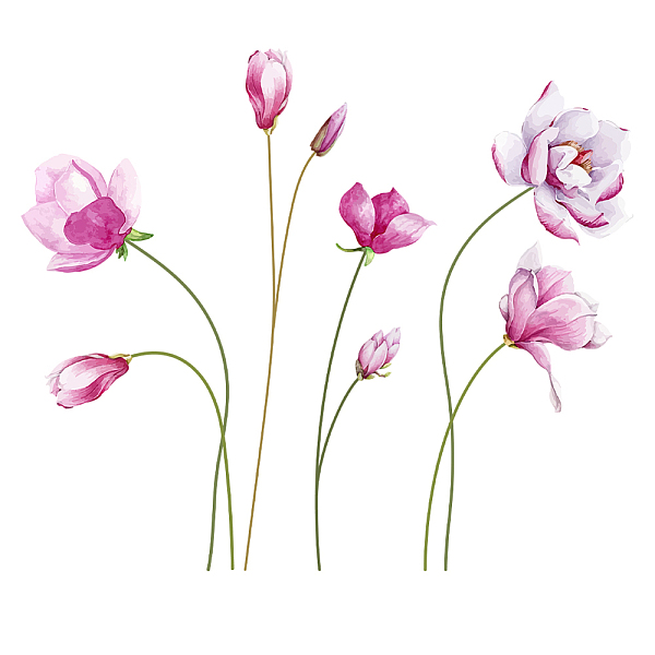 PandaHall PVC Wall Stickers, Wall Decoration, Flower Pattern, 390x900mm PVC Flower
PandaHall PVC Wall Stickers, Wall Decoration, Flower Pattern, 390x900mm PVC Flower