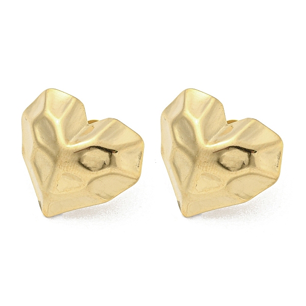 PandaHall 304 Stainless Steel Stud Earrings, Heart, Golden, 18x21mm 304 Stainless Steel Heart
PandaHall 304 Stainless Steel Stud Earrings, Heart, Golden, 18x21mm 304 Stainless Steel Heart