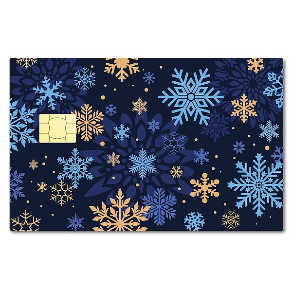 PandaHall PVC Plastic Waterproof Card Stickers, Self-adhesion Card Skin for Bank Card Decor, Rectangle, Snowflake, 186.3x137.3mm Plastic...
PandaHall PVC Plastic Waterproof Card Stickers, Self-adhesion Card Skin for Bank Card Decor, Rectangle, Snowflake, 186.3x137.3mm Plastic...