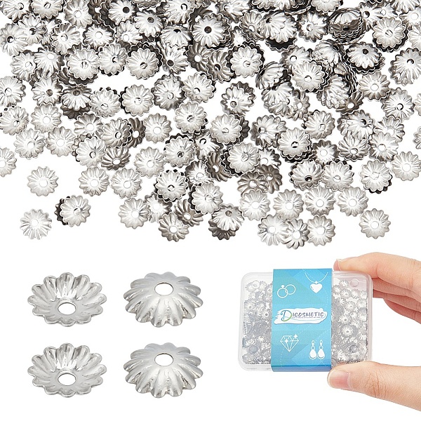 PandaHall DICOSMETIC 500Pcs Multi-Petal Flower Bead Cap Flower Shape Beads End Caps Spacer Bead Bali Caps End Charm Cap Stainless Steel Caps...
PandaHall DICOSMETIC 500Pcs Multi-Petal Flower Bead Cap Flower Shape Beads End Caps Spacer Bead Bali Caps End Charm Cap Stainless Steel Caps...