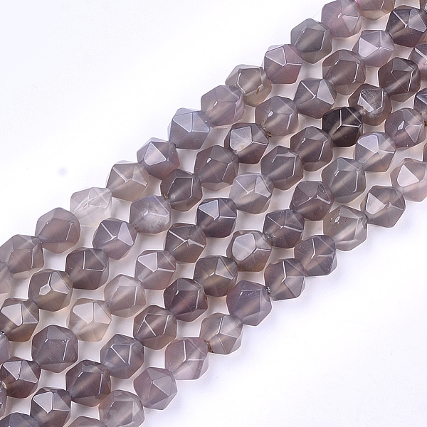 PandaHall Natural Agate Beads Strands, Dyed, Faceted, Star Cut Round Beads, Rosy Brown, 9~10x9~10x9~10mm, Hole: 1mm, about 37pcs/strand...
PandaHall Natural Agate Beads Strands, Dyed, Faceted, Star Cut Round Beads, Rosy Brown, 9~10x9~10x9~10mm, Hole: 1mm, about 37pcs/strand...