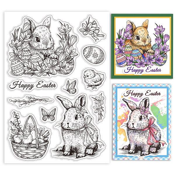 PandaHall Custom PVC Plastic Clear Stamps, for DIY Scrapbooking, Photo Album Decorative, Cards Making, Rabbit, 160x110x3mm Plastic Rabbit...
PandaHall Custom PVC Plastic Clear Stamps, for DIY Scrapbooking, Photo Album Decorative, Cards Making, Rabbit, 160x110x3mm Plastic Rabbit...