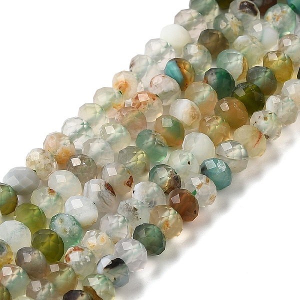 PandaHall Natural Agate Beads Strands, Dyed and Heated, Faceted, Rondelle, 3.9~4x2.9~3mm, Hole: 0.7mm, about 131pcs/strand, 15.08 inch...
PandaHall Natural Agate Beads Strands, Dyed and Heated, Faceted, Rondelle, 3.9~4x2.9~3mm, Hole: 0.7mm, about 131pcs/strand, 15.08 inch...