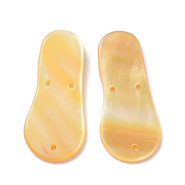 PandaHall Yellow Shell Cabochon Settings, Shoe Sole, 20.5x9x2mm, Hole: 0.8mm Yellow Shell Others Gold
PandaHall Yellow Shell Cabochon Settings, Shoe Sole, 20.5x9x2mm, Hole: 0.8mm Yellow Shell Others Gold