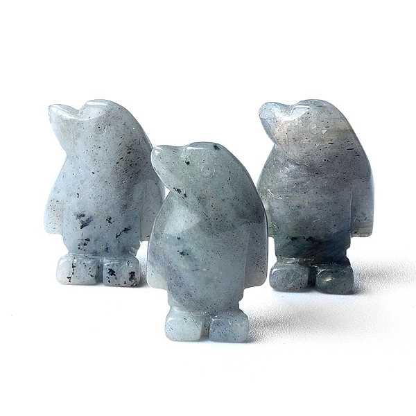 PandaHall Natural Labradorite Carved Healing Penguin Figurines, Reiki Energy Stone Display Decorations, 27x18mm Labradorite Penguin
PandaHall Natural Labradorite Carved Healing Penguin Figurines, Reiki Energy Stone Display Decorations, 27x18mm Labradorite Penguin