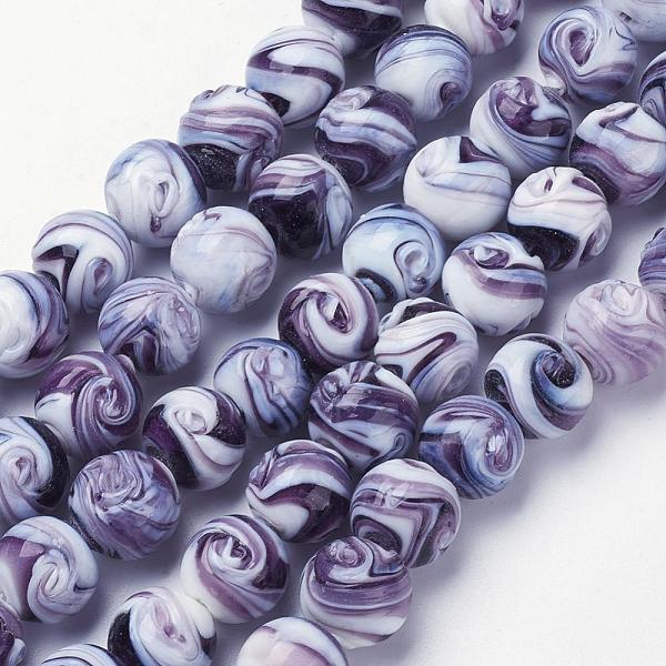 PandaHall Handmade Lampwork Beads, Round, Purple, 14mm, Hole: 1~2mm Lampwork Round Purple
PandaHall Handmade Lampwork Beads, Round, Purple, 14mm, Hole: 1~2mm Lampwork Round Purple
