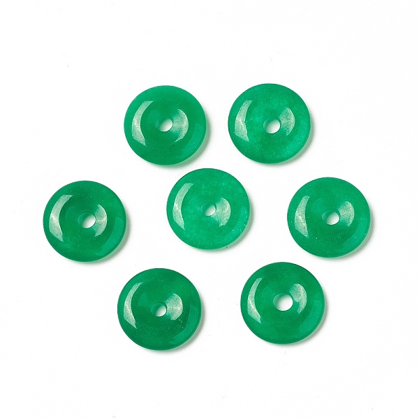 PandaHall Natural Malaysia Jade Dyed Pendants, Donut/Pi Disc Charm, 15x3.5~4mm, Hole: 2.5~3mm Malaysia Jade Donut
PandaHall Natural Malaysia Jade Dyed Pendants, Donut/Pi Disc Charm, 15x3.5~4mm, Hole: 2.5~3mm Malaysia Jade Donut