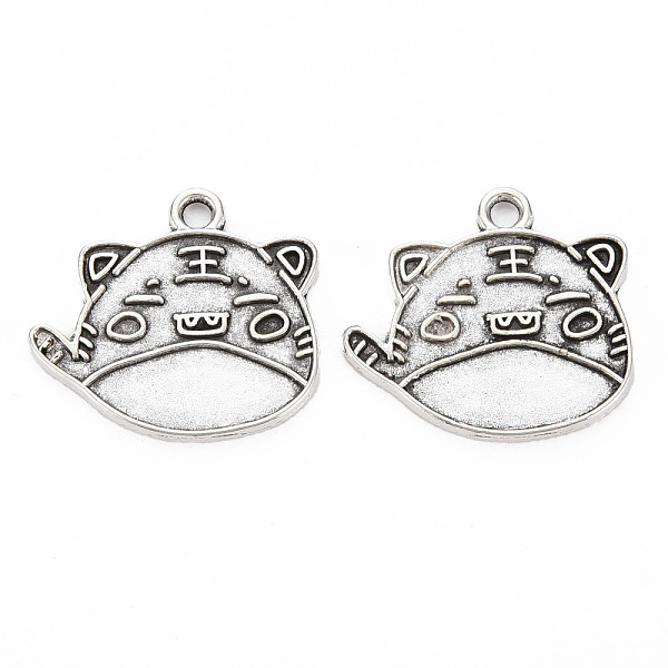 PandaHall Tibetan Style Alloy Pendant Enamel Settings, Cadmium Free & Lead Free, Tiger, Antique Silver, 20x21.5x1.5mm, Hole: 2mm Alloy Tiger
PandaHall Tibetan Style Alloy Pendant Enamel Settings, Cadmium Free & Lead Free, Tiger, Antique Silver, 20x21.5x1.5mm, Hole: 2mm Alloy Tiger