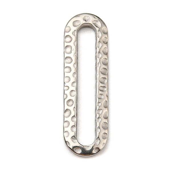 PandaHall 304 Stainless Steel Linking Rings, Hammered, Oval, Stainless Steel Color, 25x7.5x2mm, Inner Diameter: 21x3mm 304 Stainless Steel...
PandaHall 304 Stainless Steel Linking Rings, Hammered, Oval, Stainless Steel Color, 25x7.5x2mm, Inner Diameter: 21x3mm 304 Stainless Steel...