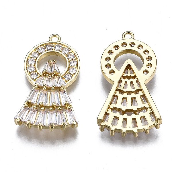PandaHall Brass Micro Pave Clear Cubic Zirconia Pendants, Ring with Triangle, Golden, 28x15x3.5mm, Hole: 1.5mm Brass+Cubic Zirconia Ring...
PandaHall Brass Micro Pave Clear Cubic Zirconia Pendants, Ring with Triangle, Golden, 28x15x3.5mm, Hole: 1.5mm Brass+Cubic Zirconia Ring...