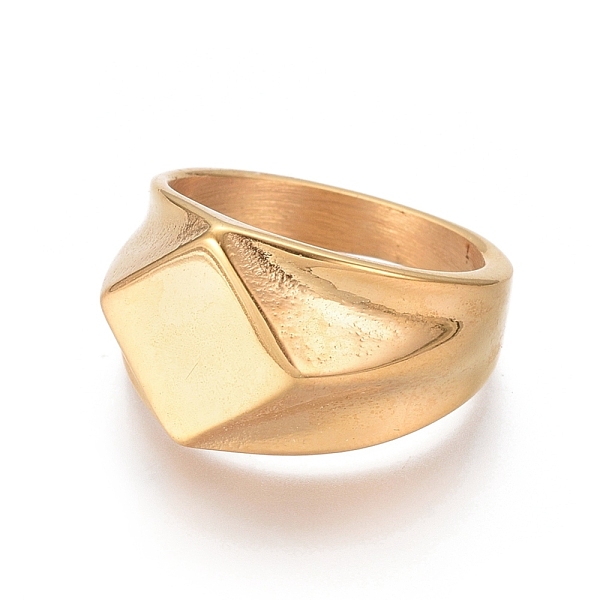 PandaHall 304 Stainless Steel Wide Band Rings, Golden, Size 7~12, 17~22mm 304 Stainless Steel
PandaHall 304 Stainless Steel Wide Band Rings, Golden, Size 7~12, 17~22mm 304 Stainless Steel