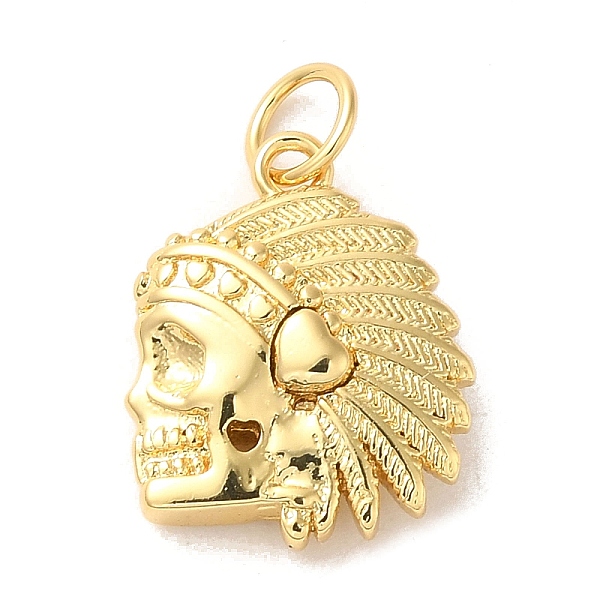 PandaHall Brass Pendants, with Jump Ring, Indian, Real 14K Gold Plated, 16x13x5mm, Hole: 3.5mm Brass Human
PandaHall Brass Pendants, with Jump Ring, Indian, Real 14K Gold Plated, 16x13x5mm, Hole: 3.5mm Brass Human