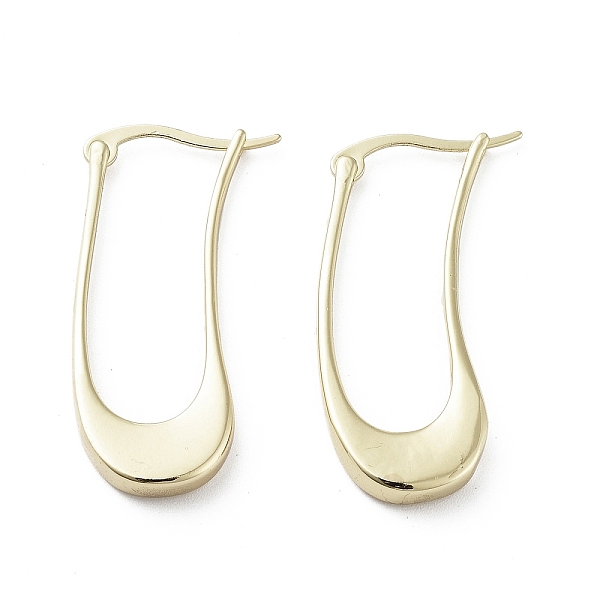 PandaHall Twist Oval Brass Hoop Earrings, Long-Lasting Plated, Golden, 35.5x14mm Brass Oval
PandaHall Twist Oval Brass Hoop Earrings, Long-Lasting Plated, Golden, 35.5x14mm Brass Oval
