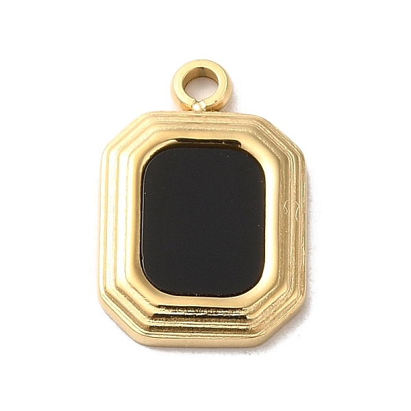 PandaHall 304 Stainless Steel Pendants, with Enamel, Real 14K Gold Plated, Octagon Charm, Black, 15x10x1.5mm, Hole: 1.5mm Stainless...
PandaHall 304 Stainless Steel Pendants, with Enamel, Real 14K Gold Plated, Octagon Charm, Black, 15x10x1.5mm, Hole: 1.5mm Stainless...
