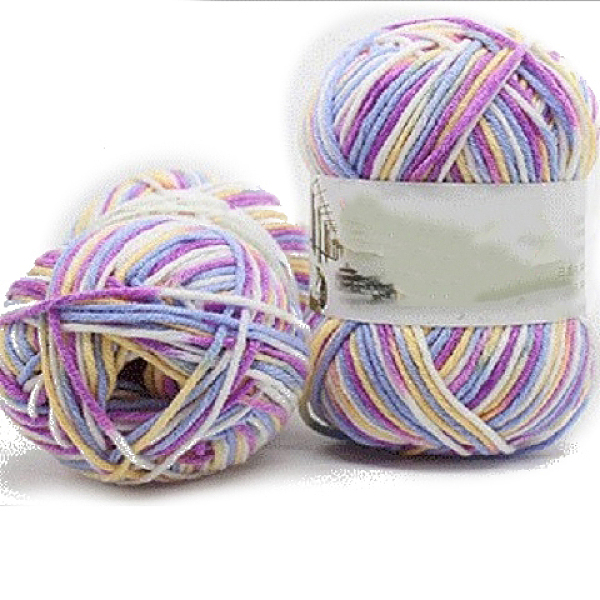 PandaHall 5-Ply Segment Dyed Milk Cotton Yarn, for Knitting Hat Blanket Scarf Clothes, Lilac, 2.5mm, 50g/skein Cotton Purple
PandaHall 5-Ply Segment Dyed Milk Cotton Yarn, for Knitting Hat Blanket Scarf Clothes, Lilac, 2.5mm, 50g/skein Cotton Purple