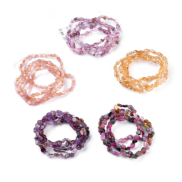 PandaHall Natural Mixed Gemstone Bead Stretch Bracelets, Tumbled Stone, Nuggets, Inner Diameter: 2~2-1/4 inch(5.2~5.6cm) Mixed Stone
PandaHall Natural Mixed Gemstone Bead Stretch Bracelets, Tumbled Stone, Nuggets, Inner Diameter: 2~2-1/4 inch(5.2~5.6cm) Mixed Stone