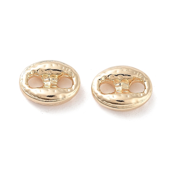 PandaHall Brass Connector Charms, Oval Links, Real 18K Gold Plated, 7x9x3mm, Hole: 2mm Brass Oval
PandaHall Brass Connector Charms, Oval Links, Real 18K Gold Plated, 7x9x3mm, Hole: 2mm Brass Oval