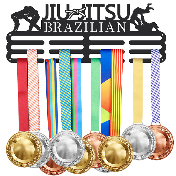 PandaHall SUPERDANT Jiu Jitsu Brazilian Medal Hanger Jiu Jitsu Brazilian Medal Holder with 8 Lines Sturdy Steel Award Display Holders Wall...
PandaHall SUPERDANT Jiu Jitsu Brazilian Medal Hanger Jiu Jitsu Brazilian Medal Holder with 8 Lines Sturdy Steel Award Display Holders Wall...