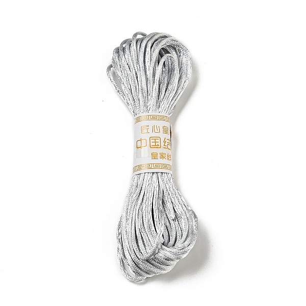 PandaHall Polyester Embroidery Floss, Cross Stitch Threads, Light Grey, 2mm, 10m/bundle Polyester
PandaHall Polyester Embroidery Floss, Cross Stitch Threads, Light Grey, 2mm, 10m/bundle Polyester