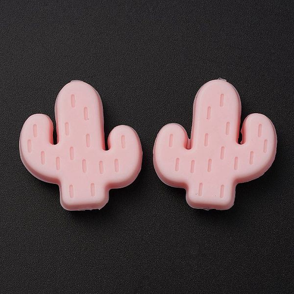PandaHall Food Grade Eco-Friendly Silicone Beads, Chewing Beads For Teethers, DIY Nursing Necklaces Making, Cactus, Pink, 24x22.5x8mm, Hole...
PandaHall Food Grade Eco-Friendly Silicone Beads, Chewing Beads For Teethers, DIY Nursing Necklaces Making, Cactus, Pink, 24x22.5x8mm, Hole...