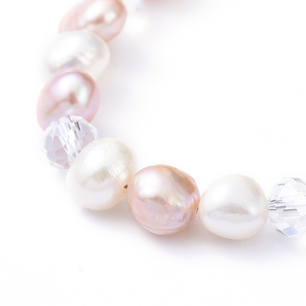 PandaHall Beaded Bracelets, with Natural Pearl & Wood & Glass Beads, Alloy Spacer Beads, Iron Chain Extender and 304 Stainless Steel Lobster...
PandaHall Beaded Bracelets, with Natural Pearl & Wood & Glass Beads, Alloy Spacer Beads, Iron Chain Extender and 304 Stainless Steel Lobster...