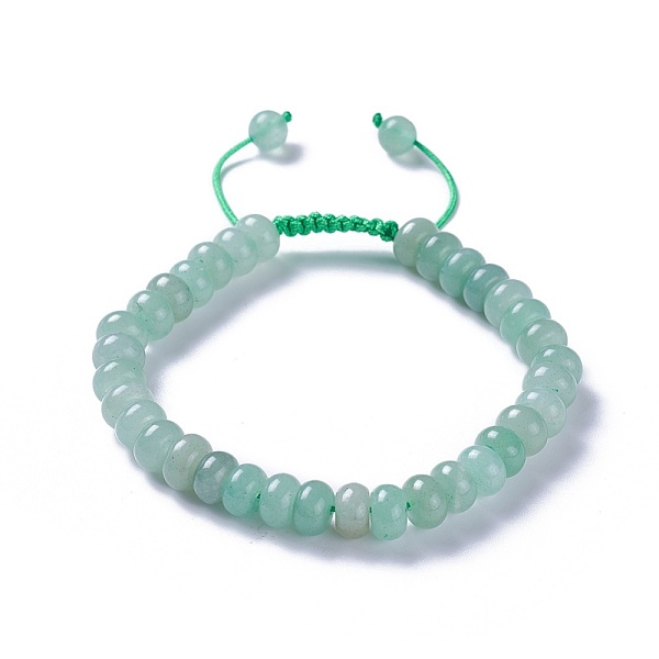 PandaHall Adjustable Natural Green Aventurine Braided Bead Bracelets, with Nylon Cord, 2 inch~2-1/2 inch(5.2~6.6cm) Green Aventurine
PandaHall Adjustable Natural Green Aventurine Braided Bead Bracelets, with Nylon Cord, 2 inch~2-1/2 inch(5.2~6.6cm) Green Aventurine