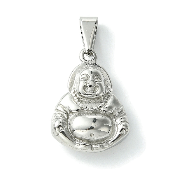 PandaHall 304 Stainless Steel Pendants, Buddha Charm, Stainless Steel Color, 23.5x16.5x7mm, Hole: 7x3.5mm 304 Stainless Steel Human
PandaHall 304 Stainless Steel Pendants, Buddha Charm, Stainless Steel Color, 23.5x16.5x7mm, Hole: 7x3.5mm 304 Stainless Steel Human