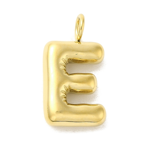PandaHall 304 Stainless Steel Pendants, Real 14K Gold Plated, Balloon Letter Charms, Bubble Puff Initial Charms, Letter E, 24x13x5mm, Hole...
PandaHall 304 Stainless Steel Pendants, Real 14K Gold Plated, Balloon Letter Charms, Bubble Puff Initial Charms, Letter E, 24x13x5mm, Hole...