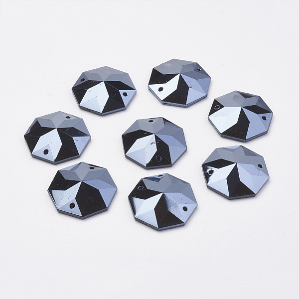 PandaHall Sew on Rhinestone, Taiwan Acrylic Rhinestone, Two Holes, Garments Accessories, Faceted Octagon, Prussian Blue, 18x17x4.5mm, Hole...
PandaHall Sew on Rhinestone, Taiwan Acrylic Rhinestone, Two Holes, Garments Accessories, Faceted Octagon, Prussian Blue, 18x17x4.5mm, Hole...