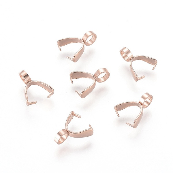 PandaHall 304 Stainless Steel Ice Pick Pinch Bails, Rose Gold, 9x2.5mm, Hole: 2.5mm, Pin: 0.7x0.4mm 304 Stainless Steel
PandaHall 304 Stainless Steel Ice Pick Pinch Bails, Rose Gold, 9x2.5mm, Hole: 2.5mm, Pin: 0.7x0.4mm 304 Stainless Steel