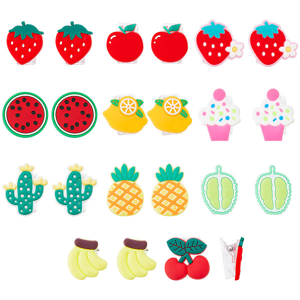 PandaHall GOMAKERER 22 Pcs Cute Chip Clips, 11 Styles Plastic Fruit Bag Clips Funny Chip Clips Cute Bag Clips Dispenser Bag Clips Food Seal...
PandaHall GOMAKERER 22 Pcs Cute Chip Clips, 11 Styles Plastic Fruit Bag Clips Funny Chip Clips Cute Bag Clips Dispenser Bag Clips Food Seal...