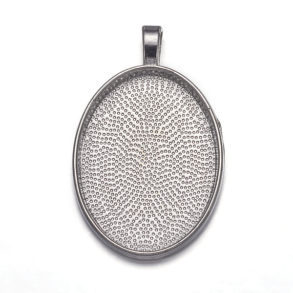 PandaHall Alloy Pendant Cabochon Settings, Cadmium Free & Nickel Free & Lead Free, Plain Edge Bezel Cups, DIY Findings for Jewelry Making...
PandaHall Alloy Pendant Cabochon Settings, Cadmium Free & Nickel Free & Lead Free, Plain Edge Bezel Cups, DIY Findings for Jewelry Making...
