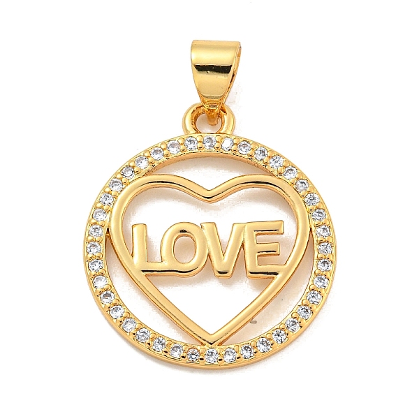 PandaHall Rack Plating Brass Micro Pave Cubic Zirconia Pendants, Long-Lasting Plated, Cadmium Free & Lead Free, Real 18K Gold Plated, Word..., Clear
PandaHall Rack Plating Brass Micro Pave Cubic Zirconia Pendants, Long-Lasting Plated, Cadmium Free & Lead Free, Real 18K Gold Plated, Word..., Clear