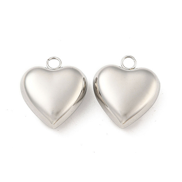 PandaHall Valentine's Day 304 Stainless Steel Pendants, Heart Charm, Stainless Steel Color, 29x25x11mm, Hole: 4mm 304 Stainless Steel Heart
PandaHall Valentine's Day 304 Stainless Steel Pendants, Heart Charm, Stainless Steel Color, 29x25x11mm, Hole: 4mm 304 Stainless Steel Heart