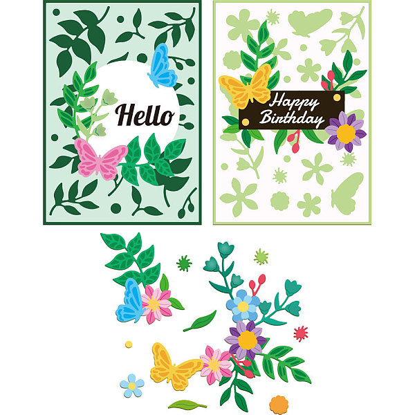 PandaHall Carbon Steel Cutting Dies Stencils, for DIY Scrapbooking, Photo Album, Decorative Embossing Paper Card, Flower & Leaf...
PandaHall Carbon Steel Cutting Dies Stencils, for DIY Scrapbooking, Photo Album, Decorative Embossing Paper Card, Flower & Leaf...