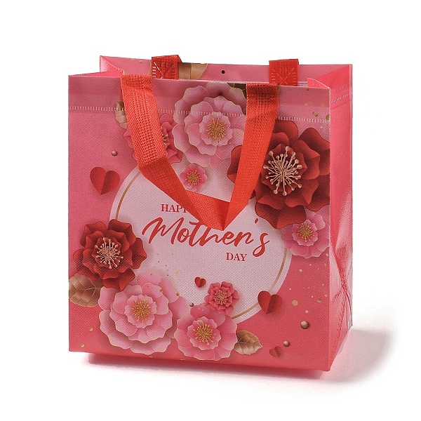 PandaHall Mother's Day Theme Printed Flower Non-Woven Reusable Folding Gift Bags with Handle, Portable Waterproof Shopping Bag for Gift..., Red
PandaHall Mother's Day Theme Printed Flower Non-Woven Reusable Folding Gift Bags with Handle, Portable Waterproof Shopping Bag for Gift..., Red