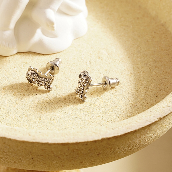 PandaHall Cute Dinosaur Stainless Steel Stud Earrings for Women Stainless Steel Dinosaur
PandaHall Cute Dinosaur Stainless Steel Stud Earrings for Women Stainless Steel Dinosaur