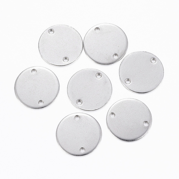 PandaHall 304 Stainless Steel Links connectors, Stamping Blank Tag, Flat Round, Stainless Steel Color, 16x1mm, Hole: 1.5mm 304 Stainless...
PandaHall 304 Stainless Steel Links connectors, Stamping Blank Tag, Flat Round, Stainless Steel Color, 16x1mm, Hole: 1.5mm 304 Stainless...