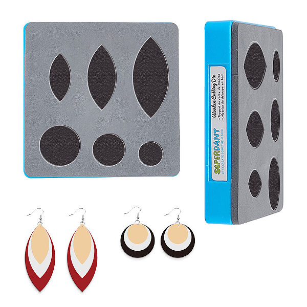 PandaHall SUPERDANT Triple Leaf Round Leather Cutting Die Laminate Earring Embossing Wood Die Leather Cutting Machine Template Die Cuts with...
PandaHall SUPERDANT Triple Leaf Round Leather Cutting Die Laminate Earring Embossing Wood Die Leather Cutting Machine Template Die Cuts with...