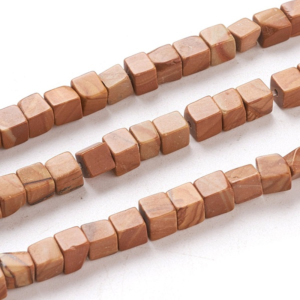 PandaHall Natural Wood Lace Stone Beads Strands, Cube, 4x4x4mm, Hole: 0.7mm, about 93pcs/Strand, 15.75 inch(40cm) Wood Lace Stone Cube
PandaHall Natural Wood Lace Stone Beads Strands, Cube, 4x4x4mm, Hole: 0.7mm, about 93pcs/Strand, 15.75 inch(40cm) Wood Lace Stone Cube
