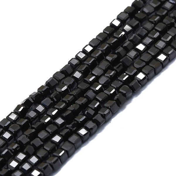 PandaHall Natural Black Spinel Beads Strands, Faceted, Cube, 2x2x2mm, Hole: 0.6mm, about 182pcs/strand, 15.16''~15.55''(38.5~39.5cm) Spinel...
PandaHall Natural Black Spinel Beads Strands, Faceted, Cube, 2x2x2mm, Hole: 0.6mm, about 182pcs/strand, 15.16''~15.55''(38.5~39.5cm) Spinel...