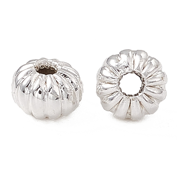PandaHall Rack Plating Brass Beads, Long-Lasting Plated, Pumpkin, Silver, 4x3mm, Hole: 1mm Brass Pumpkin
PandaHall Rack Plating Brass Beads, Long-Lasting Plated, Pumpkin, Silver, 4x3mm, Hole: 1mm Brass Pumpkin