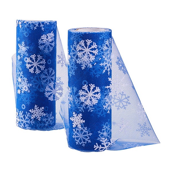 PandaHall Snowflake Deco Mesh Ribbons, Tulle Fabric, Tulle Roll Spool Fabric For Skirt Making, Blue, 6 inch(15cm), about 10yards/roll...
PandaHall Snowflake Deco Mesh Ribbons, Tulle Fabric, Tulle Roll Spool Fabric For Skirt Making, Blue, 6 inch(15cm), about 10yards/roll...