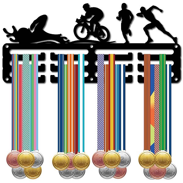 PandaHall CREATCABIN Triathlon Medal Holder Display Medal Hanger Swim Bike Run Rack Sports Metal Hanging Awards Iron Small Mount Decor..., Black
PandaHall CREATCABIN Triathlon Medal Holder Display Medal Hanger Swim Bike Run Rack Sports Metal Hanging Awards Iron Small Mount Decor..., Black