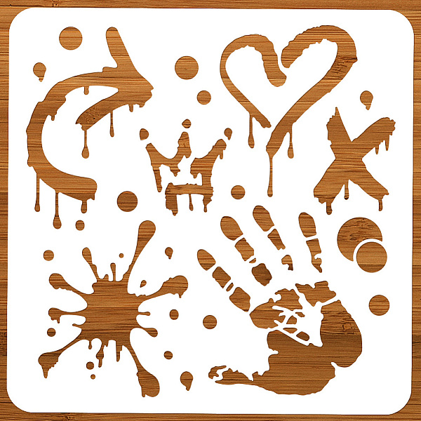 PandaHall PET Hollow Out Drawing Painting Stencils, for DIY Scrapbook, Photo Album, Mixed Shapes, 300x300mm Plastic Mixed Shapes
PandaHall PET Hollow Out Drawing Painting Stencils, for DIY Scrapbook, Photo Album, Mixed Shapes, 300x300mm Plastic Mixed Shapes