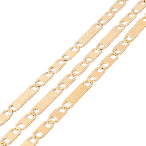 PandaHall Ion Plating(IP) 304 Stainless Steel Chains, Unwelded, with Spool, Golden, 11x5x0.5mm & 19x5x0.5mm, about 32.81 Feet(10m)/Roll 304...
PandaHall Ion Plating(IP) 304 Stainless Steel Chains, Unwelded, with Spool, Golden, 11x5x0.5mm & 19x5x0.5mm, about 32.81 Feet(10m)/Roll 304...