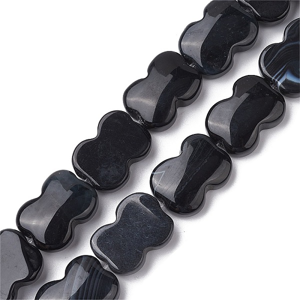 PandaHall Natural Black Agate Beads Strands, Bowknot, 16~16.5x12.5~13x5~5.5mm, Hole: 1.4mm, about 13pcs/strand, 8.46''(21.5cm) Black Agate...
PandaHall Natural Black Agate Beads Strands, Bowknot, 16~16.5x12.5~13x5~5.5mm, Hole: 1.4mm, about 13pcs/strand, 8.46''(21.5cm) Black Agate...