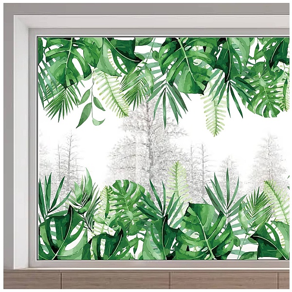 PandaHall GORGECRAFT 118x39cm Large Green Leaf Window Stickers Tropical Plant Leaves Window Decals Static Non Adhesive Palm Tree Monstera...
PandaHall GORGECRAFT 118x39cm Large Green Leaf Window Stickers Tropical Plant Leaves Window Decals Static Non Adhesive Palm Tree Monstera...